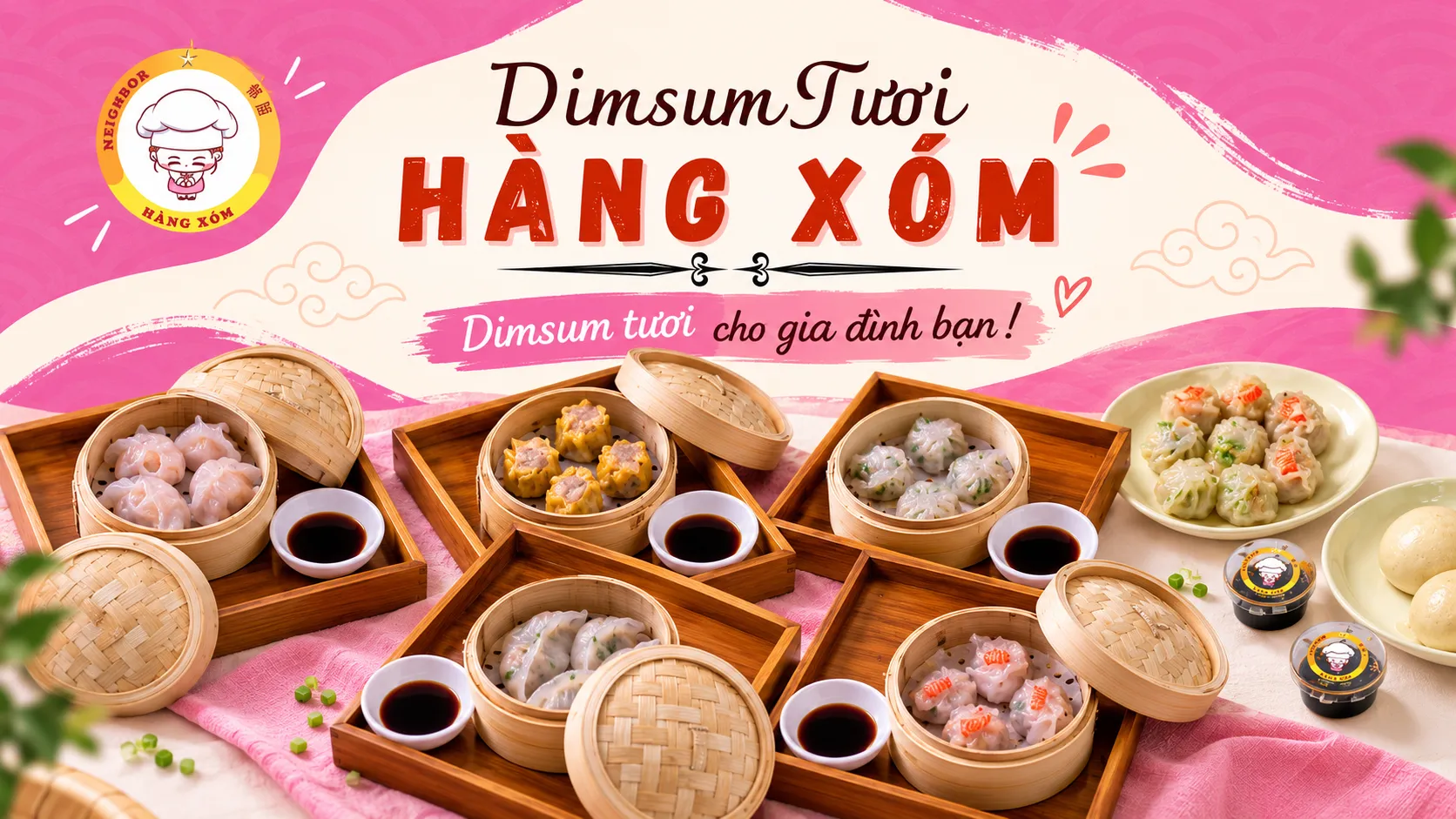 Dimsum tươi Hàng Xóm